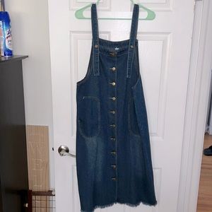 Jean Jumper dress